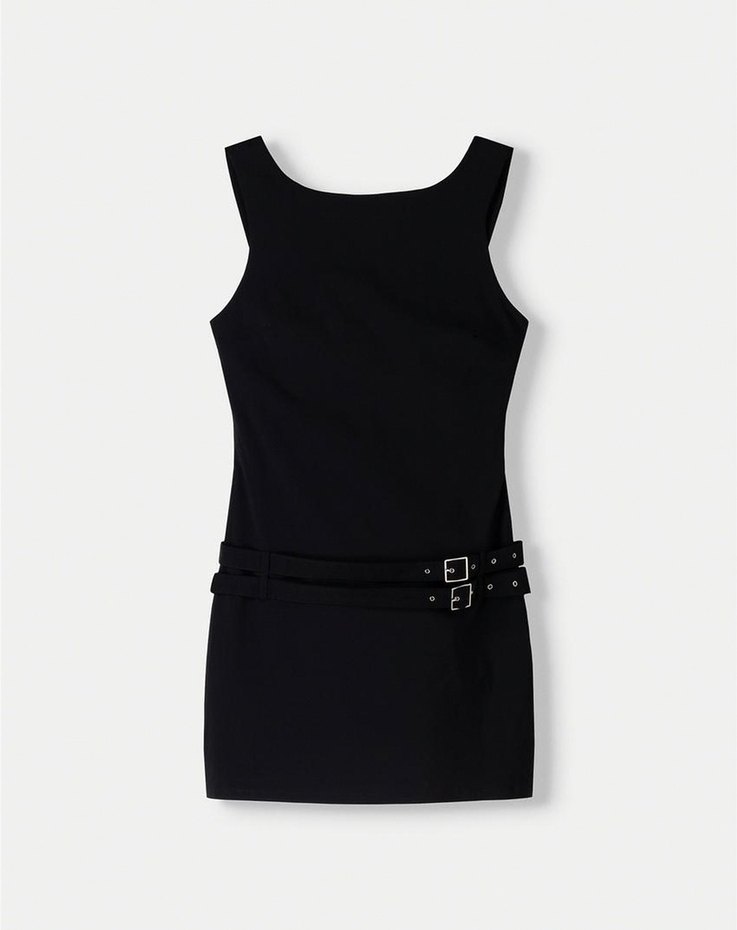 Bershka Kemerli Elbise - Görsel 4