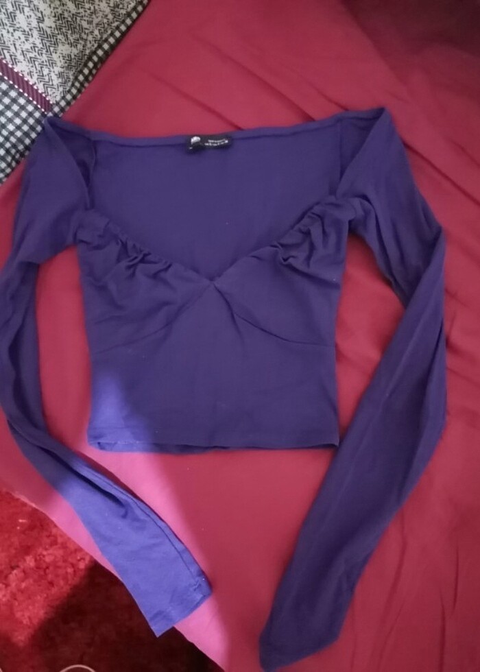 Pull&Bear marka crop top - Görsel 3