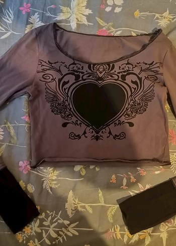 Uzun Kollu Gotik Bluz - Görsel 2