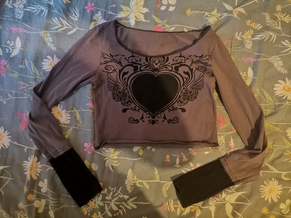 Uzun Kollu Gotik Bluz - Görsel 2