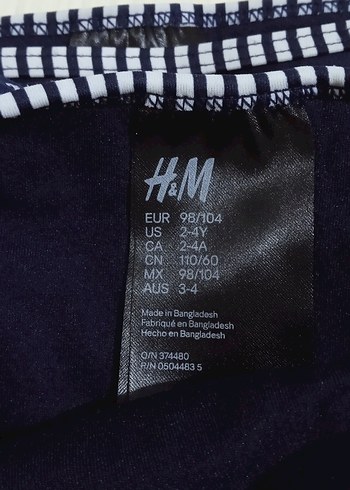 Fırfırlı Lacivert kız cocuk Bikini Altı - Görsel 3