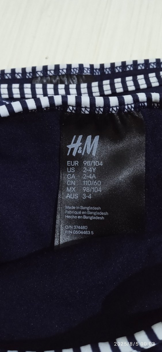 Fırfırlı Lacivert kız cocuk Bikini Altı - Görsel 3