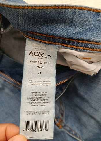 3 adet erkek kot pantolon - Görsel 3