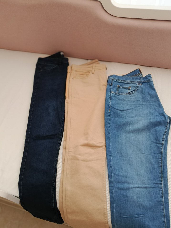 3 adet erkek kot pantolon - Görsel 2