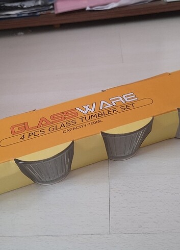 4 adet cam kase  - Görsel 2
