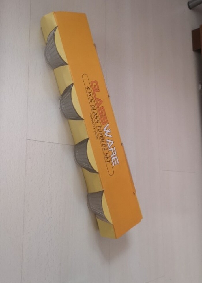 4 adet cam kase  - Görsel 3