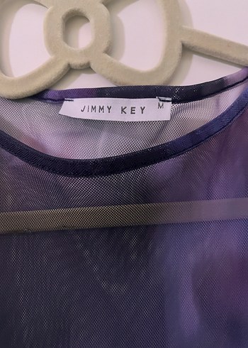 Tül Midi Elbise - Görsel 5