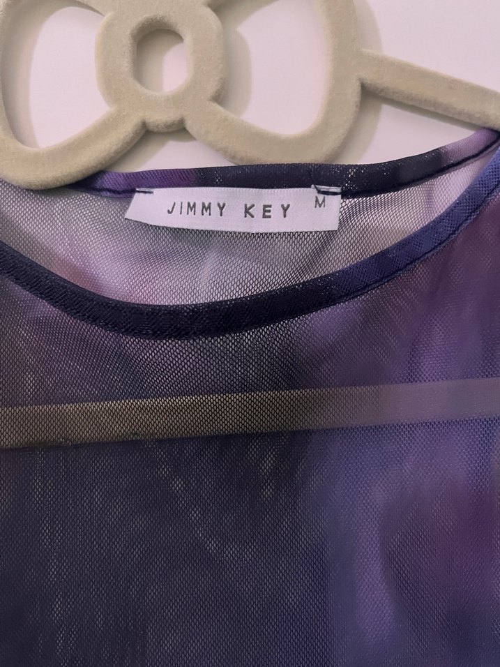 Tül Midi Elbise - Görsel 5