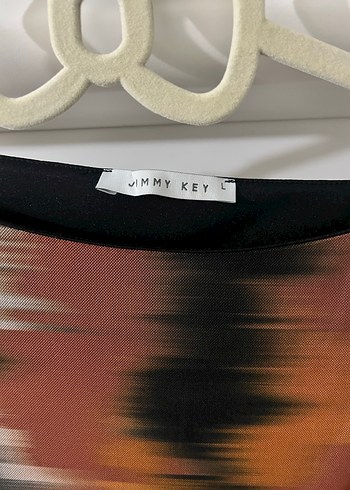 Desenli Tül Elbise - Görsel 3