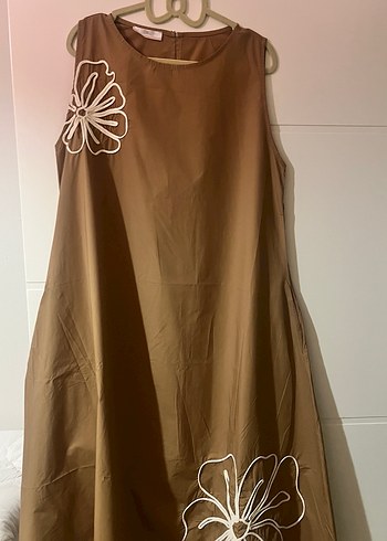 Betty & Co Camel Uzun Elbise - Görsel 2