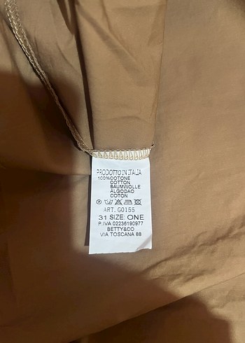 Betty & Co Camel Uzun Elbise - Görsel 6