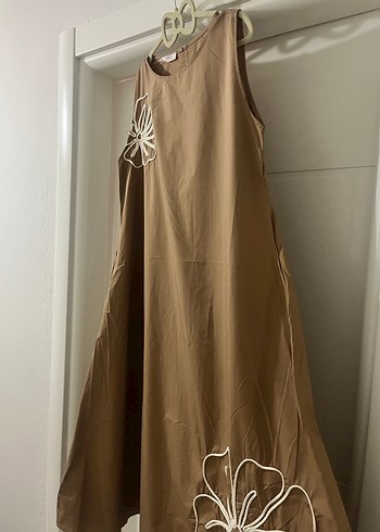 Betty & Co Camel Uzun Elbise - Görsel 4