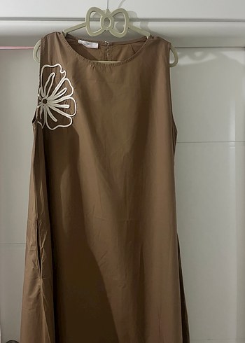 Betty & Co Camel Uzun Elbise - Görsel 3