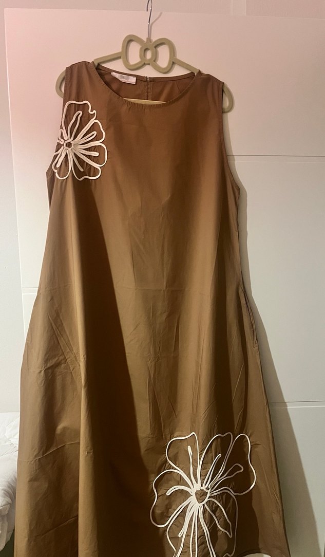 Betty & Co Camel Uzun Elbise - Görsel 2