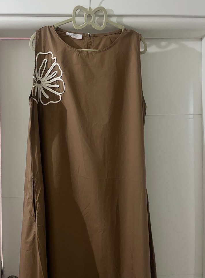 Betty & Co Camel Uzun Elbise - Görsel 3