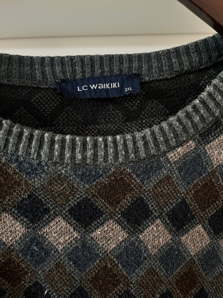 Erkek Uzun Kollu Kazak - Görsel 2