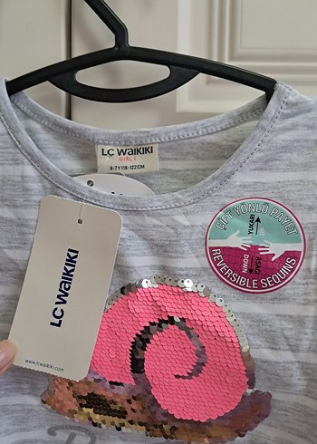 LCW pullu sıfır kol Kız Çocuk bluz - Görsel 3