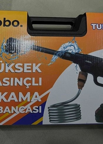 Robo , Turbo 1 şarjlı 70 bar Yüksek Basınçlı Oto Yıkama Makinesi - Görsel 2