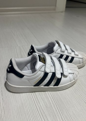 Erkek Çocuk Beyaz Adidas Superstar - Görsel 2