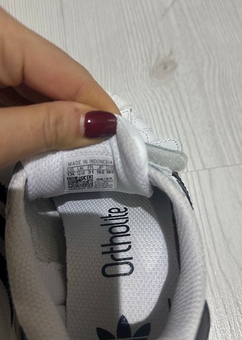 Erkek Çocuk Beyaz Adidas Superstar - Görsel 4
