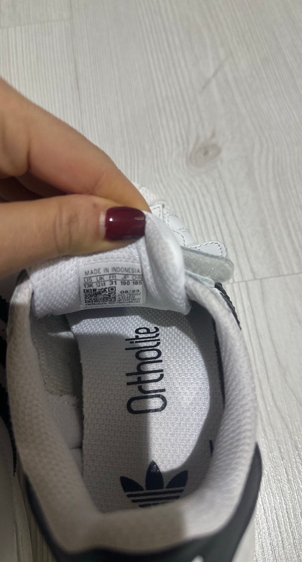 Erkek Çocuk Beyaz Adidas Superstar - Görsel 4