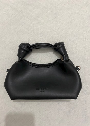 Siyah Deri Kadın Çantası - Görsel 4