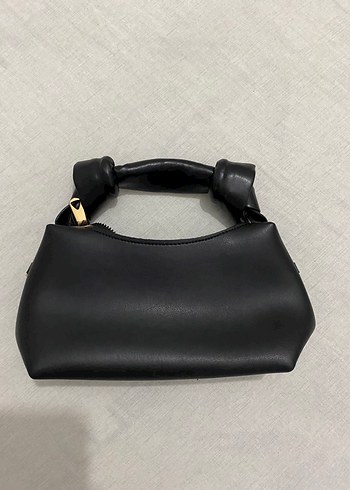 Siyah Deri Kadın Çantası - Görsel 3