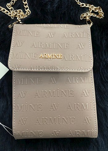 Zincir Detaylı Bej Deri Kadın Çapraz Çanta - Görsel 2