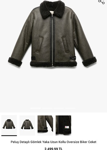 Koton çocuk deri çeket - Görsel 2