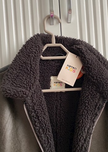 Koton çocuk deri çeket - Görsel 7