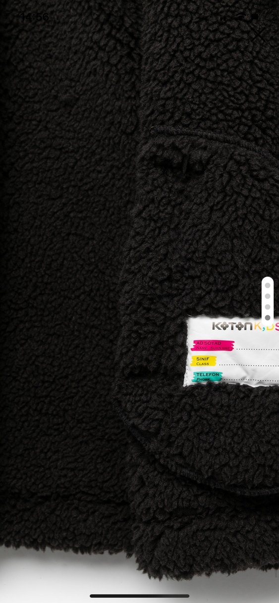 Koton çocuk deri çeket - Görsel 5