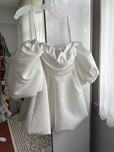 Oleg Cassini Mini Gelinlik
