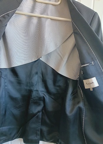 Paul Mark Siyah Blazer Ceket - Görsel 9