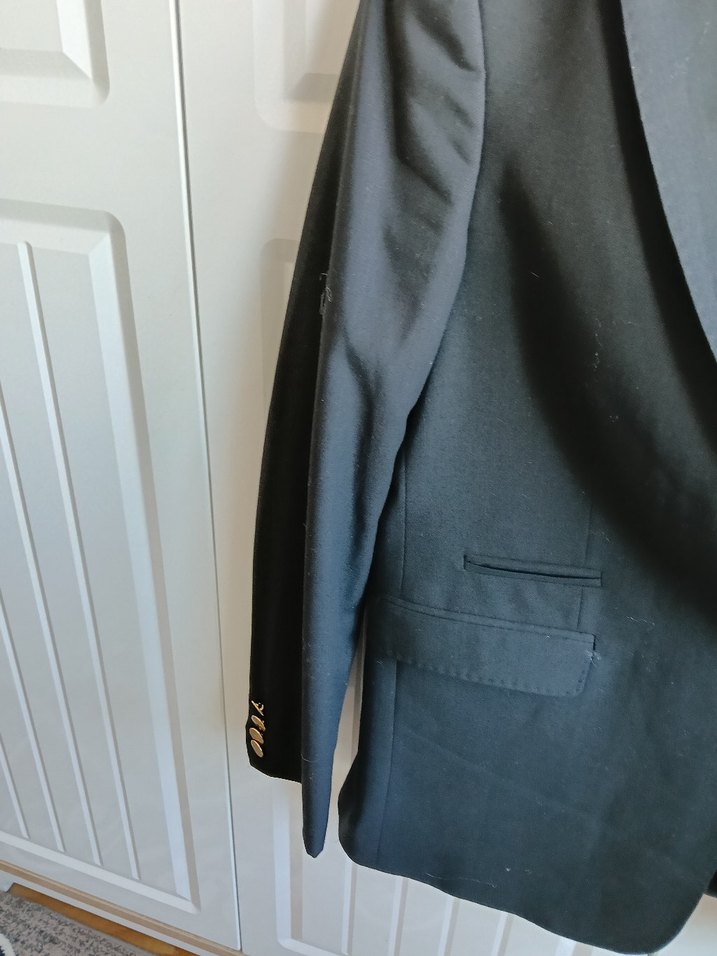 Paul Mark Siyah Blazer Ceket - Görsel 5