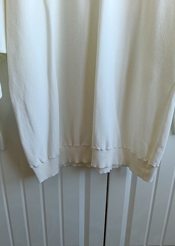 On Fashion Taşlı Ekru Beyaz Bluz - Görsel 5