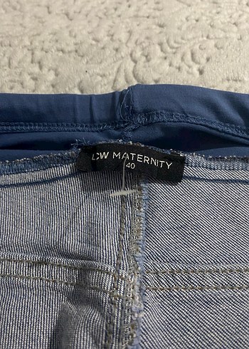Mavi Denim Hamile Pantolonu LCWkaikiki - Görsel 3