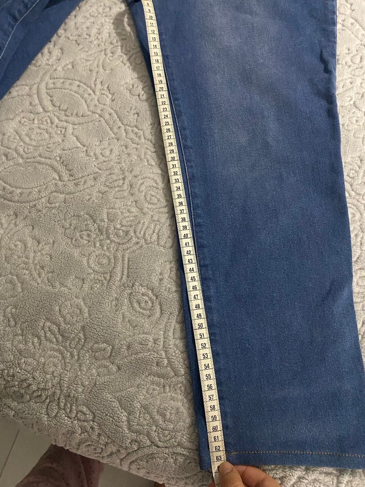 Mavi Denim Hamile Pantolonu LCWkaikiki - Görsel 2