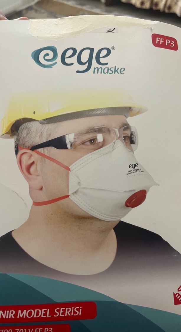 Eege Katlanabilir FFP3 Maske - Görsel 4