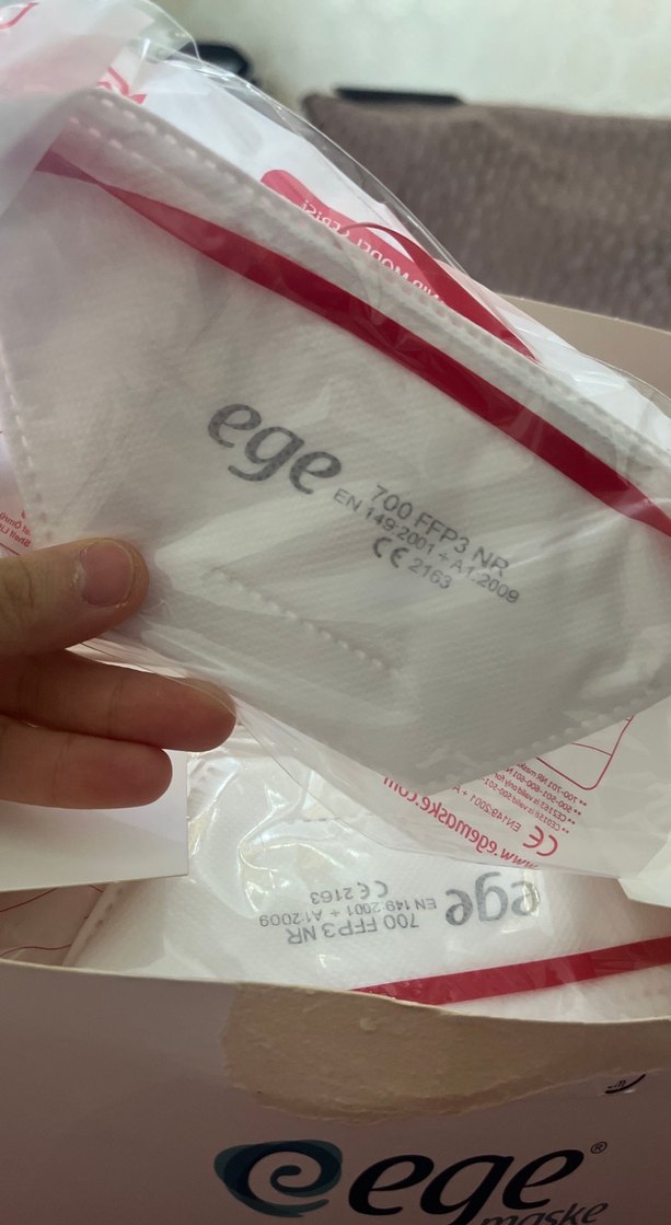 Eege Katlanabilir FFP3 Maske - Görsel 3