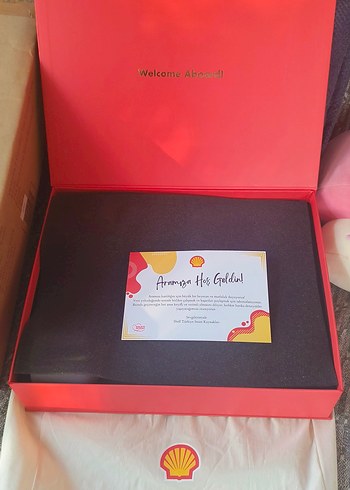 Shell hoşgeldin seti - Görsel 4