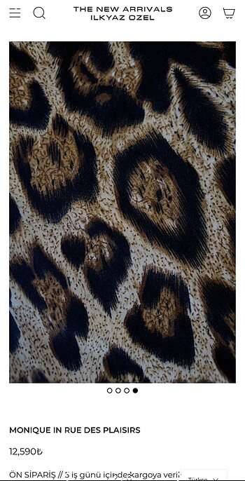 Diğer New Arrivals Leopar Elbise ?????