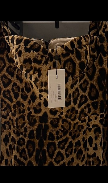 m Beden New Arrivals Leopar Elbise ?????