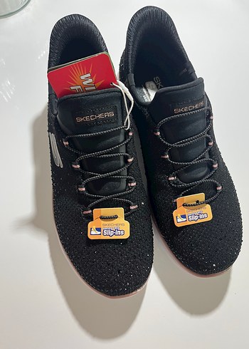 Skechers Skechers Siyah Kadın Spor Ayakkabı Wedge Topuk