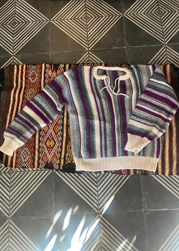 Diğer Cizgili Orgu Kazak