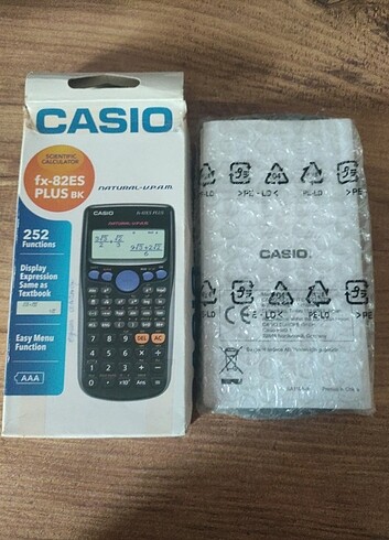 casio fx 82es plus bilimsel hesap makinesi
