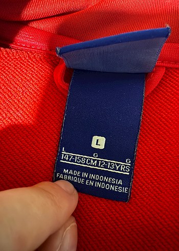Nike Nike Kırmızı Fermuarlı ceket