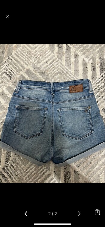 Mavi Jeans Kot şort yüksel bel