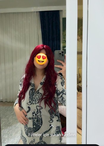 sentetik Kızıl Saç Boyası - Görsel 4