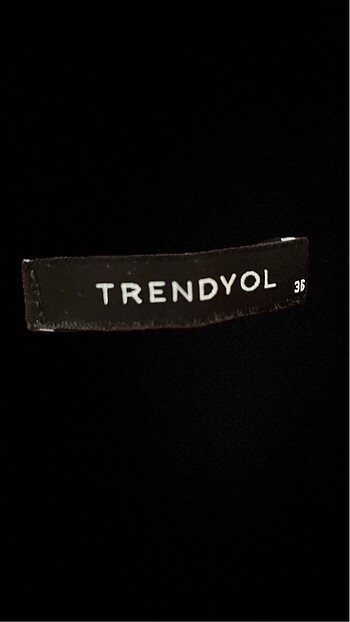 s Beden Trendyol bordo v yaka elbise