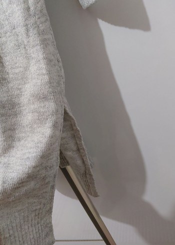 Gri Kadın Triko - Görsel 4